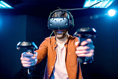 Virtual reality game
