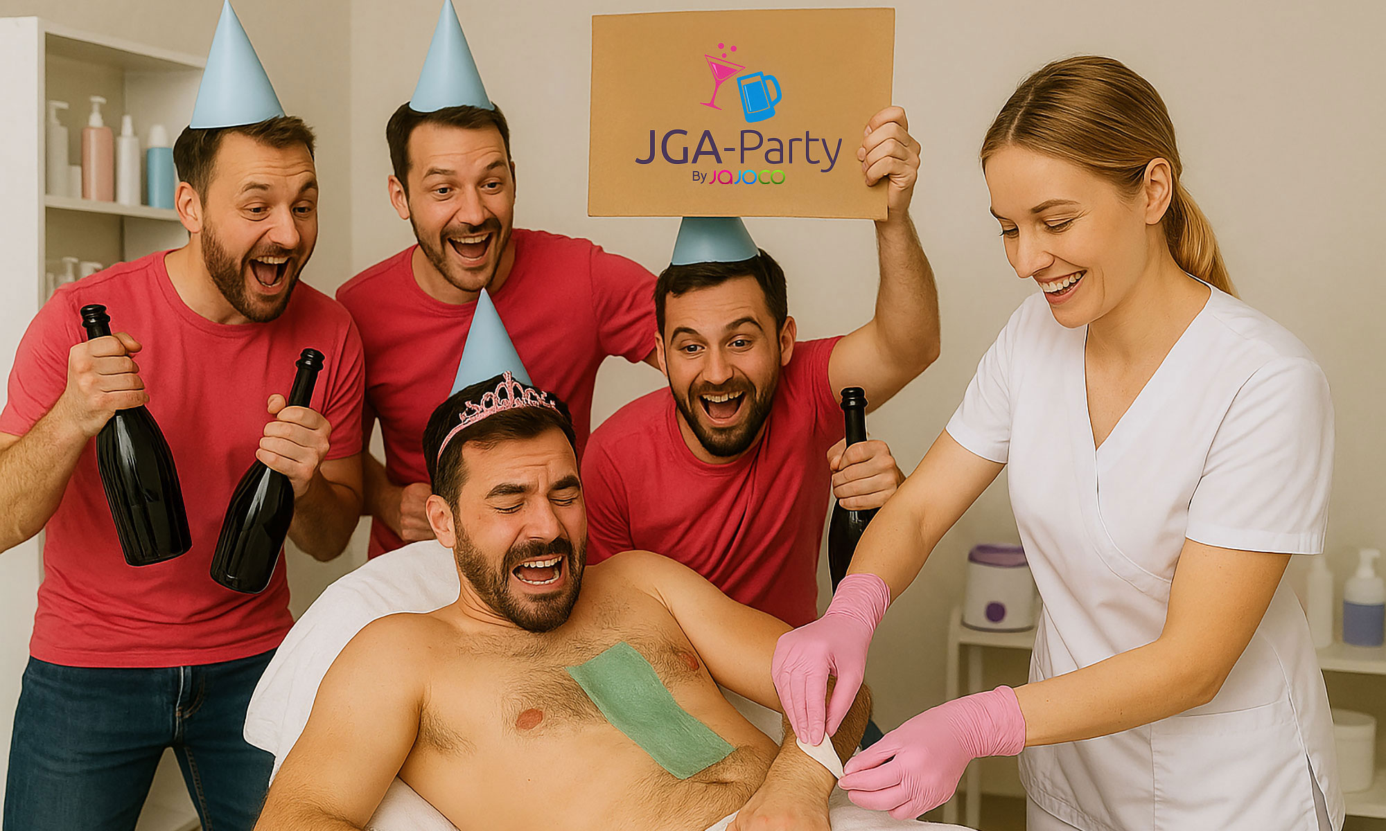 Partypaket: "Bikini Waxing & Strip" Berlin / Party package: "Bikini waxing & strip" Berlin