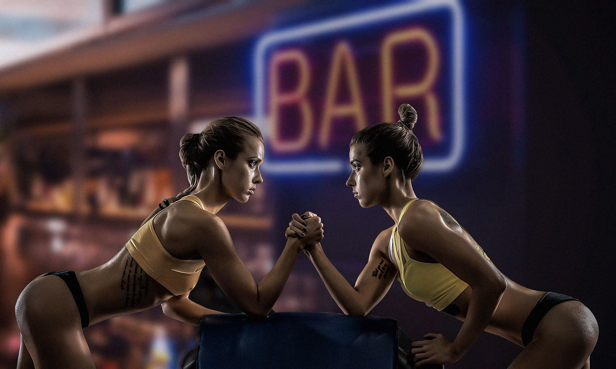 Partypaket: "Öl-Catchen & Bier" Berlin / Party package: "Oil wrestling & beer" Berlin